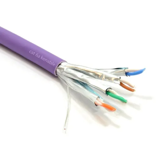 Giganet Category 6A Solid F/FTP LSOH Cable - GN-C6A-F/FTP-LSOH