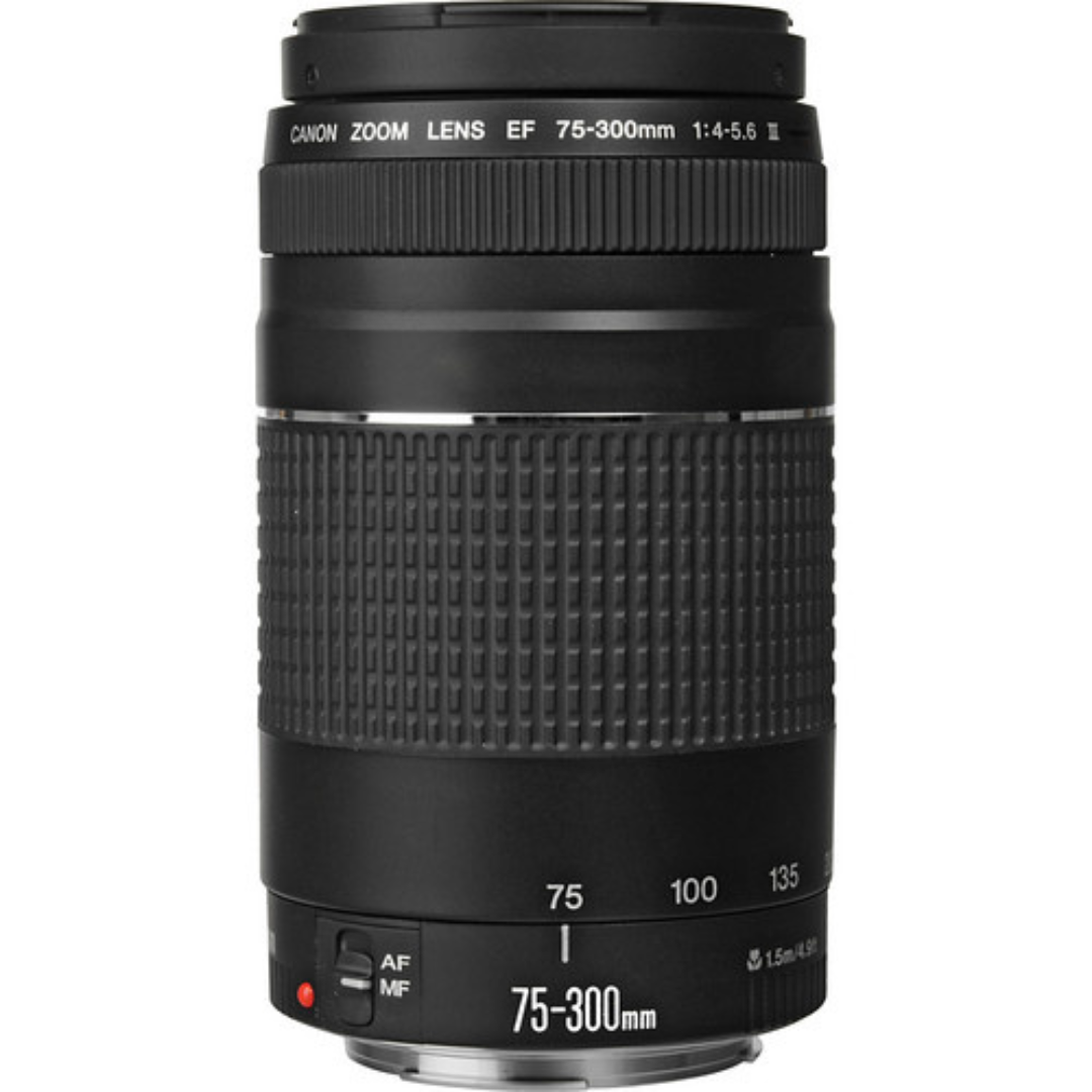CANON EF 75-300MM F/4-5.6 III USM LENS
