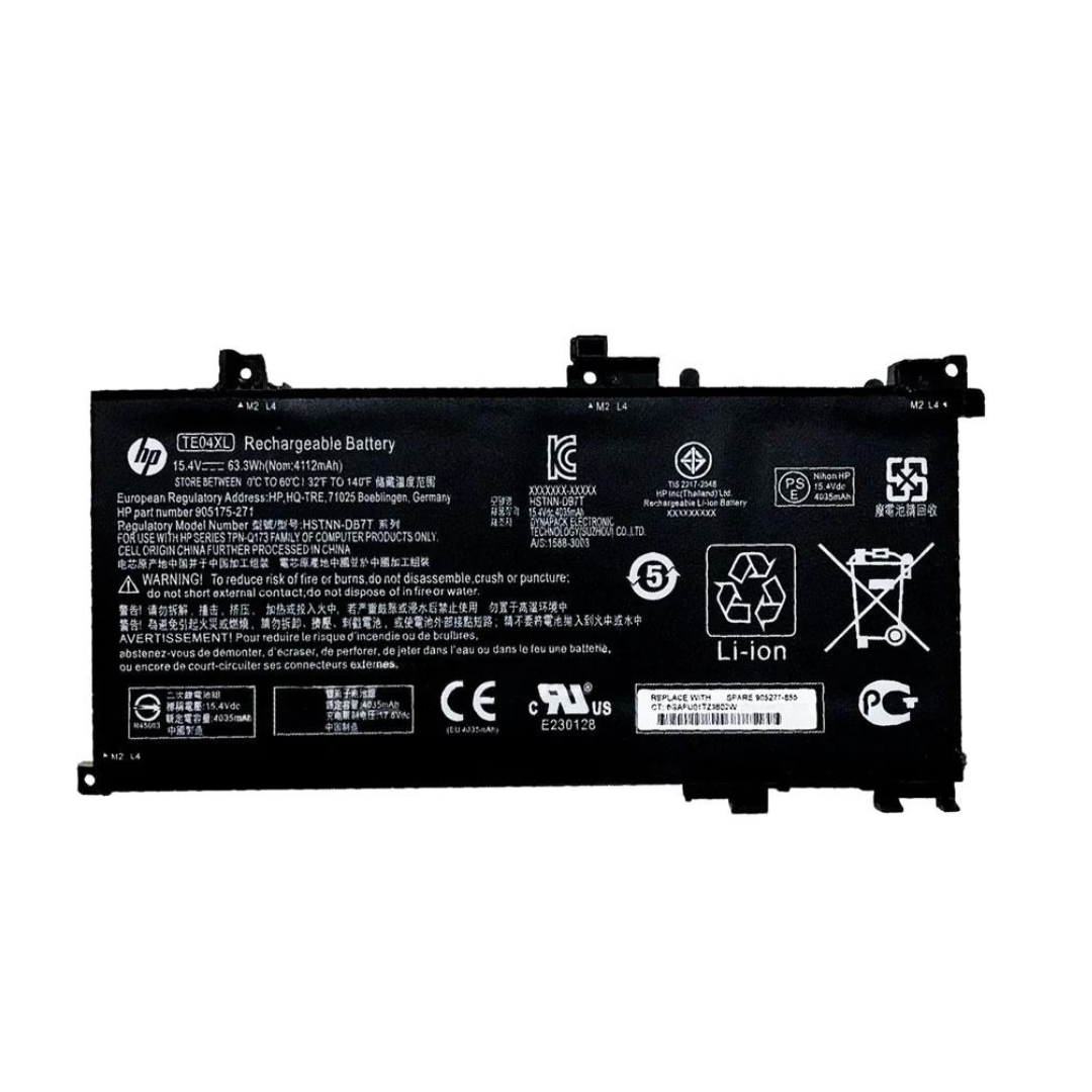 HP OMEN 15-ax050nw 15-ax052nw 15.4V 63.3Wh TE04XL Battery