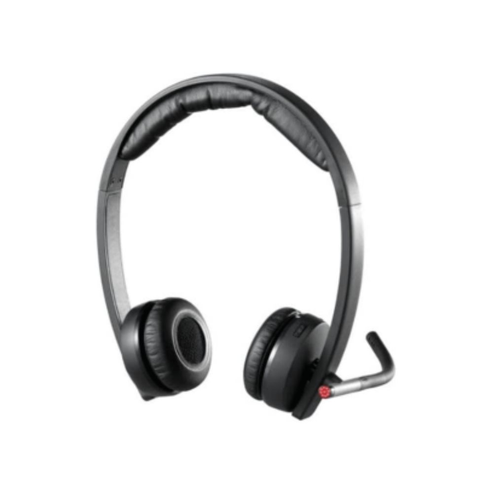 Logitech Wireless Headset H820e Single-Ear Mono Business Headset-Black