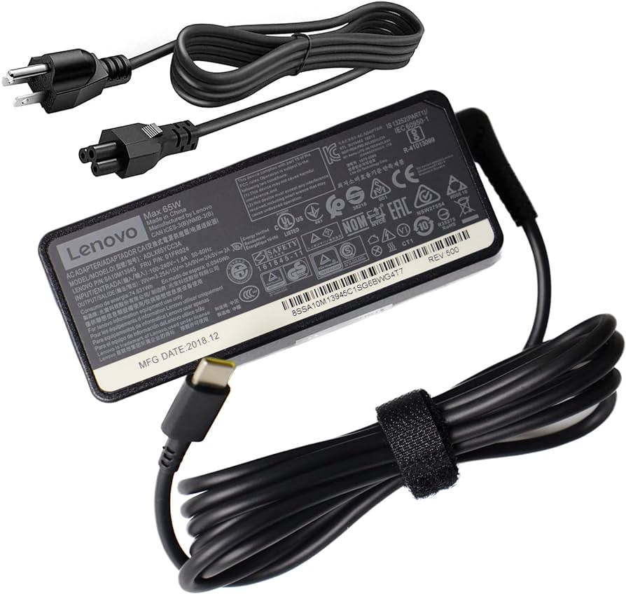 Charger for Lenovo V14 G6 ARP 83UT USB-C 20V 3.25A 65W
