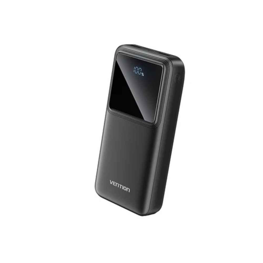 Vention 20,000mAh Power Bank-BLACK VEN FHLB0