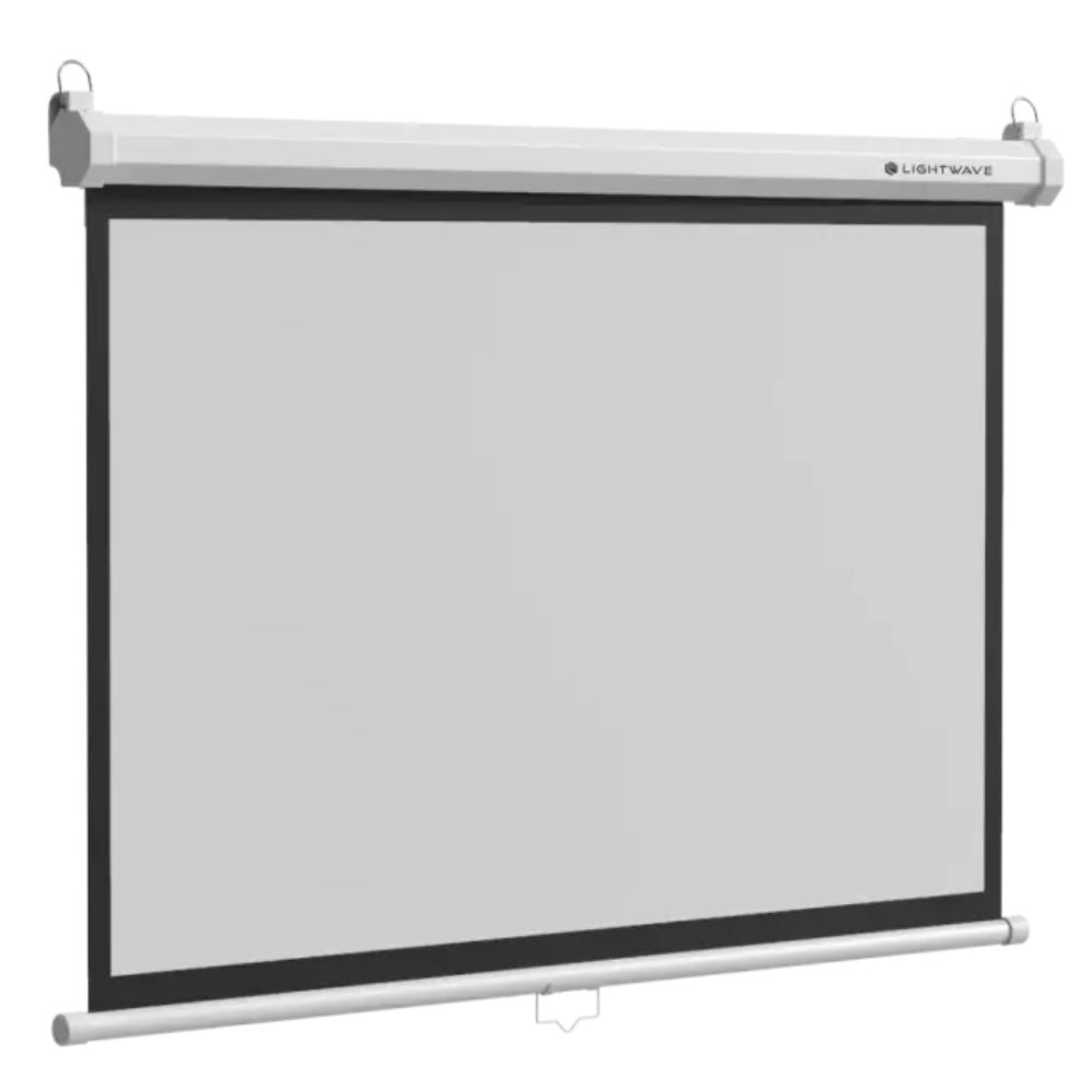 Lightwave LW MPS-240M Manual Projector Screen 240 x 240cm