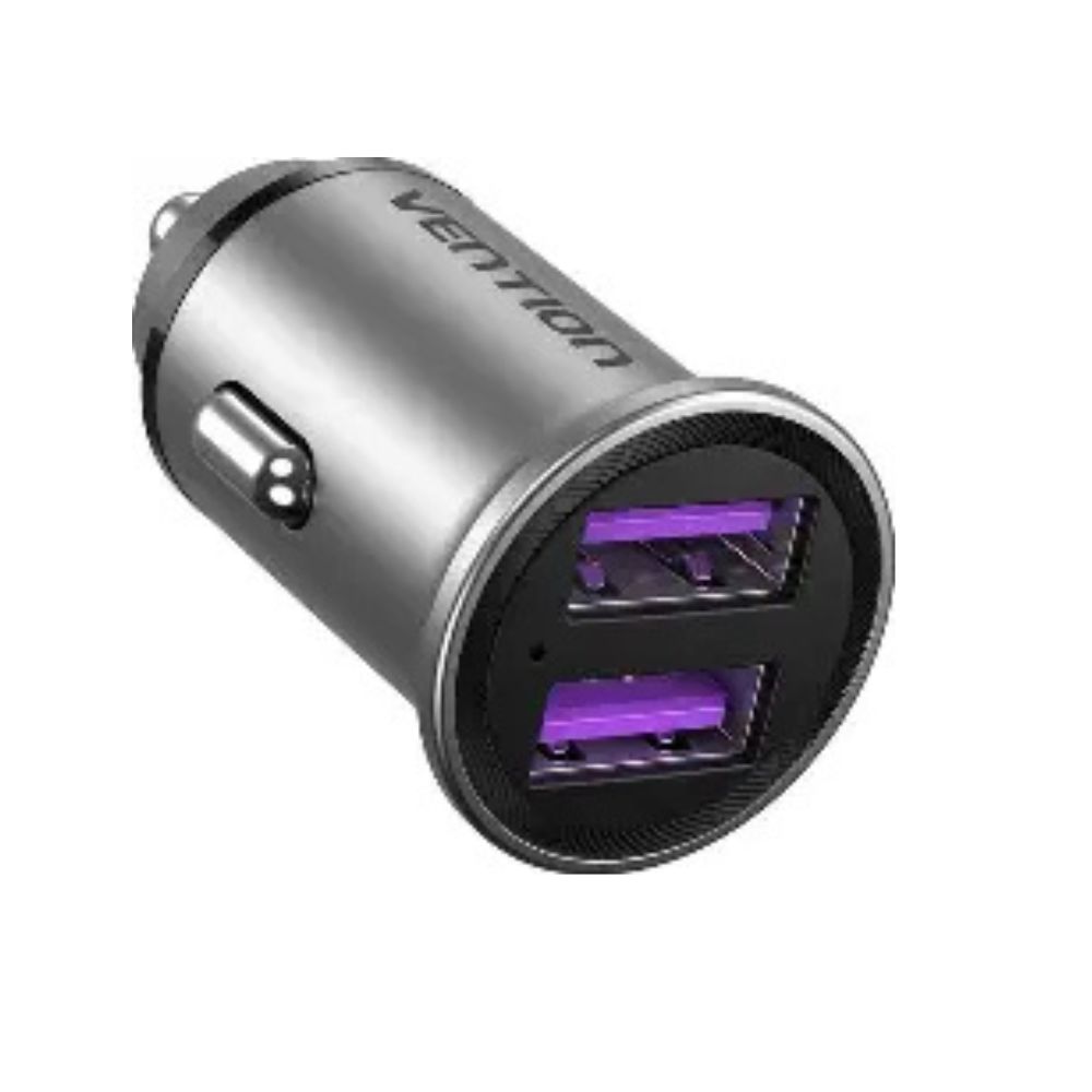 Vention 25W Dual USB Car Charger (PD3.0+QC3.0)Aluminium Alloy VEN CC-63-H
