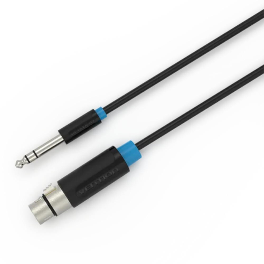 VENTION 6.5MM MALE TO XLR FEMALE AUDIO CABLE VEN-BBEBG