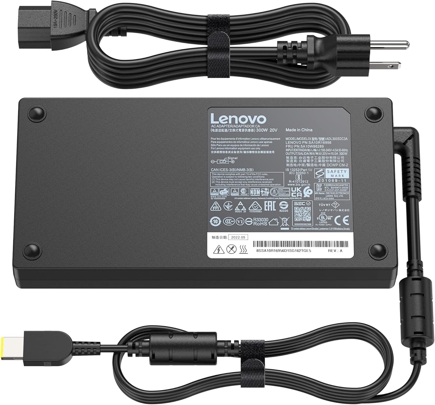 Charger for Lenovo ThinkStation P360 Ultra 30G3 20V 15A 300W