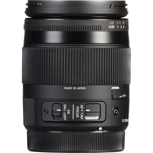 Sigma 18-200mm F3.5-6.3 Contemporary DC Macro OS HSM Lens