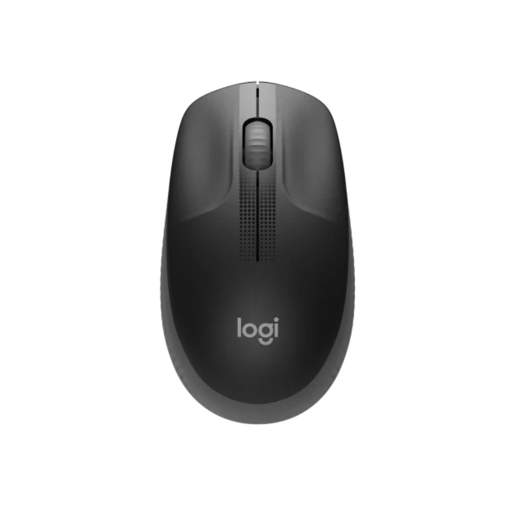 Logitech M190 Full-Size Wireless Mouse - Charcoal - 910-005905