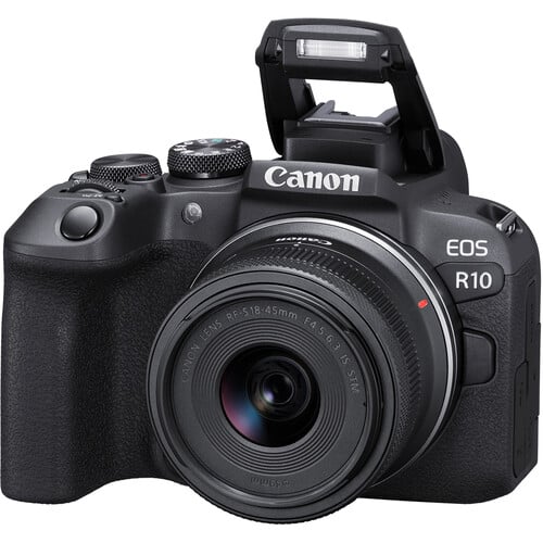 Canon EOS R10 Camera with RF-S 18-45mm f/4.5-6.3 IS STM Lens