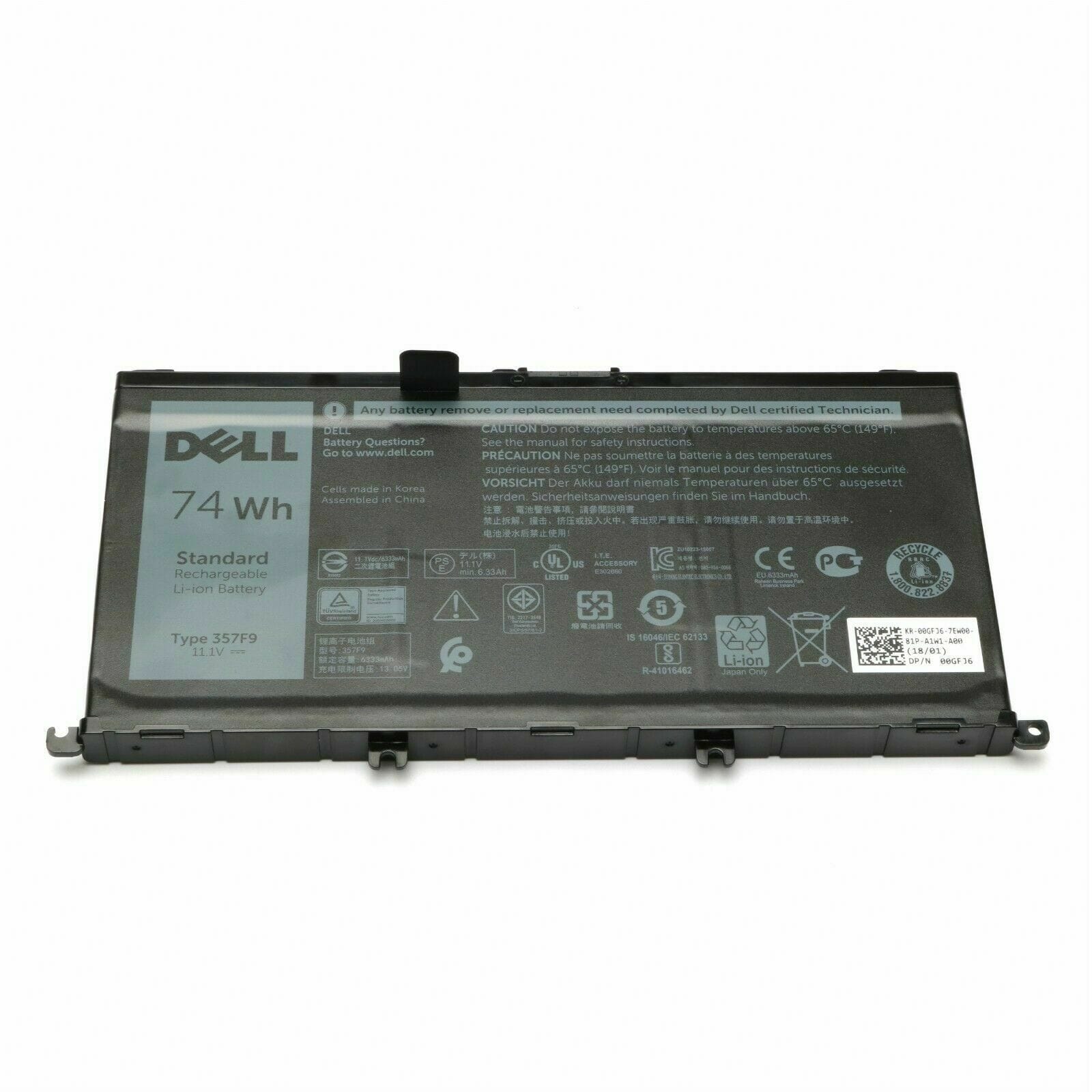 Dell Inspiron 15-5577 11.1V 74Wh Original Battery