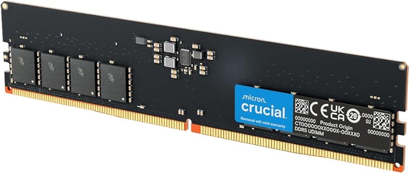CRUCIAL 16GB PC5 5600 Desktop  Ram-CT16G56C46U5