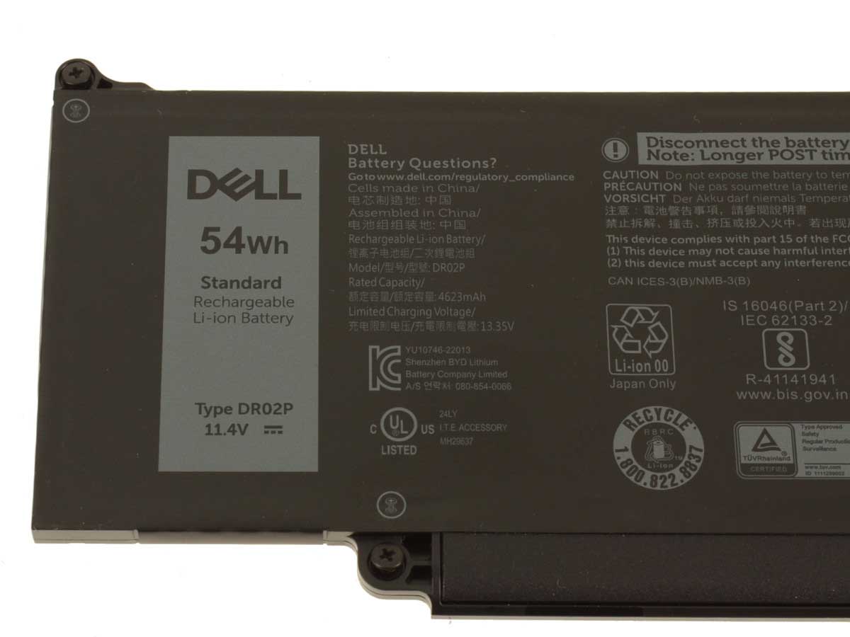Dell P190G P190G001 battery 11.4V 54Wh