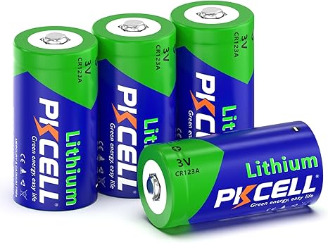 PK CELL CR123 Lithium Battery