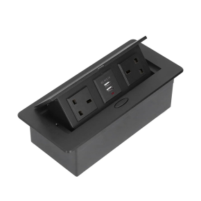 Nexa Multifunction Flip-up Socket (Black)