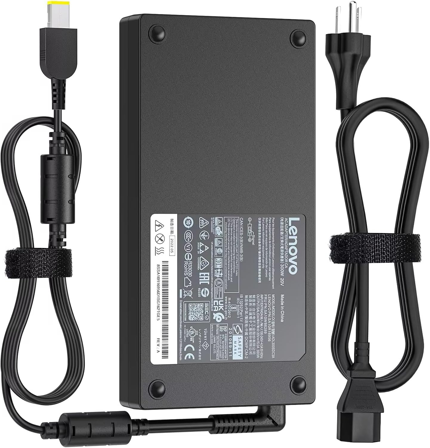 Charger for Lenovo ThinkEdge SE70 12A8 20V 15A 300W Slim Tip Genuine