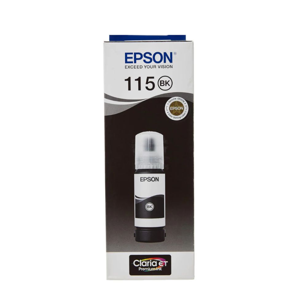 INK CART EPSON 115 Black for L8160 and L8180 - 70ml - C13T07C14A