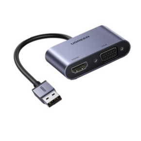 UGREEN USB 3.0 to HDMI+VGA Converter-CM449(UG-20518)
