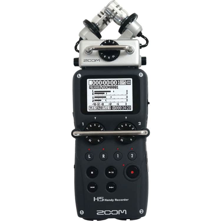 Zoom H5 studio 4-Input / 4-Track Portable Handy Recorder