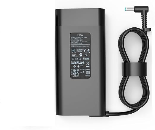 Adapter for HP Victus Gaming Laptop 16-r000 16t-r000 19.5V 11.8A 230W