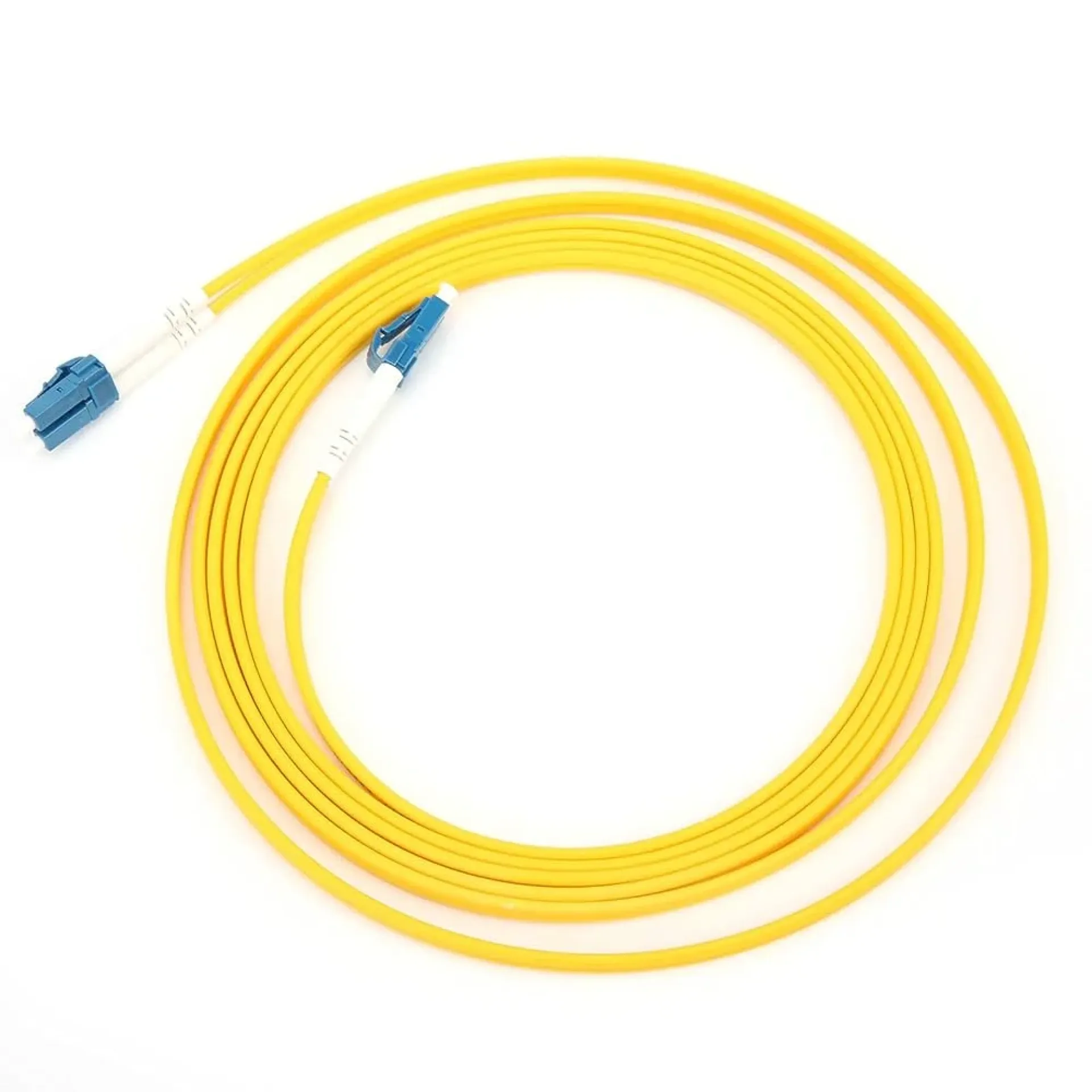 Lightwave Fiber Patch Cord LSZH, LC UPC to LC UPC, SM, DX, 3M - LW-PC-LCU-LCU-DX-SM-3M