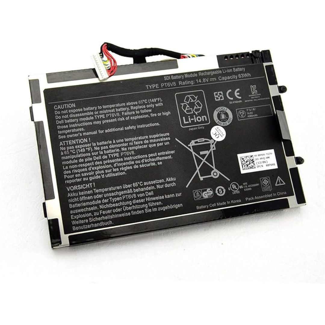 Dell M14x R2 14.8V 63Wh Original Battery
