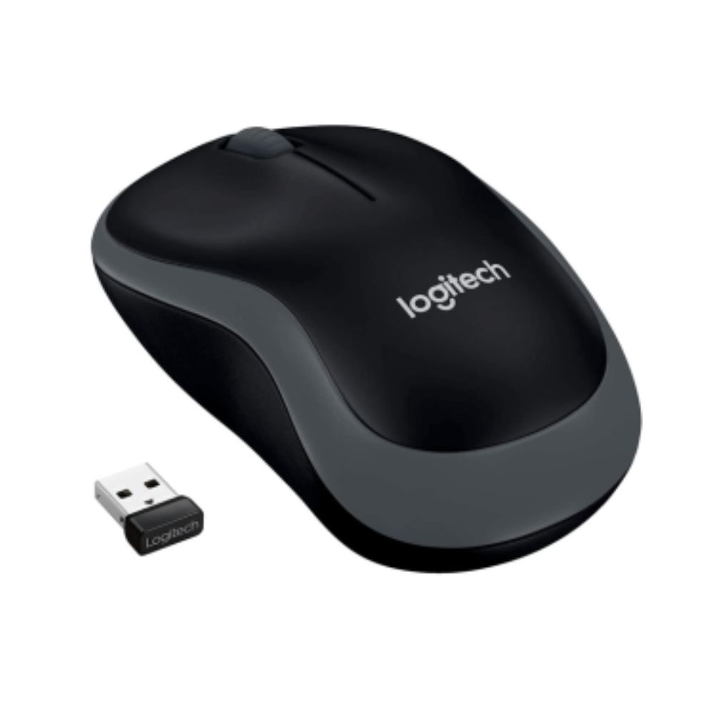 Logitech M185 Wireless Mouse - Swift Grey - 910-002235