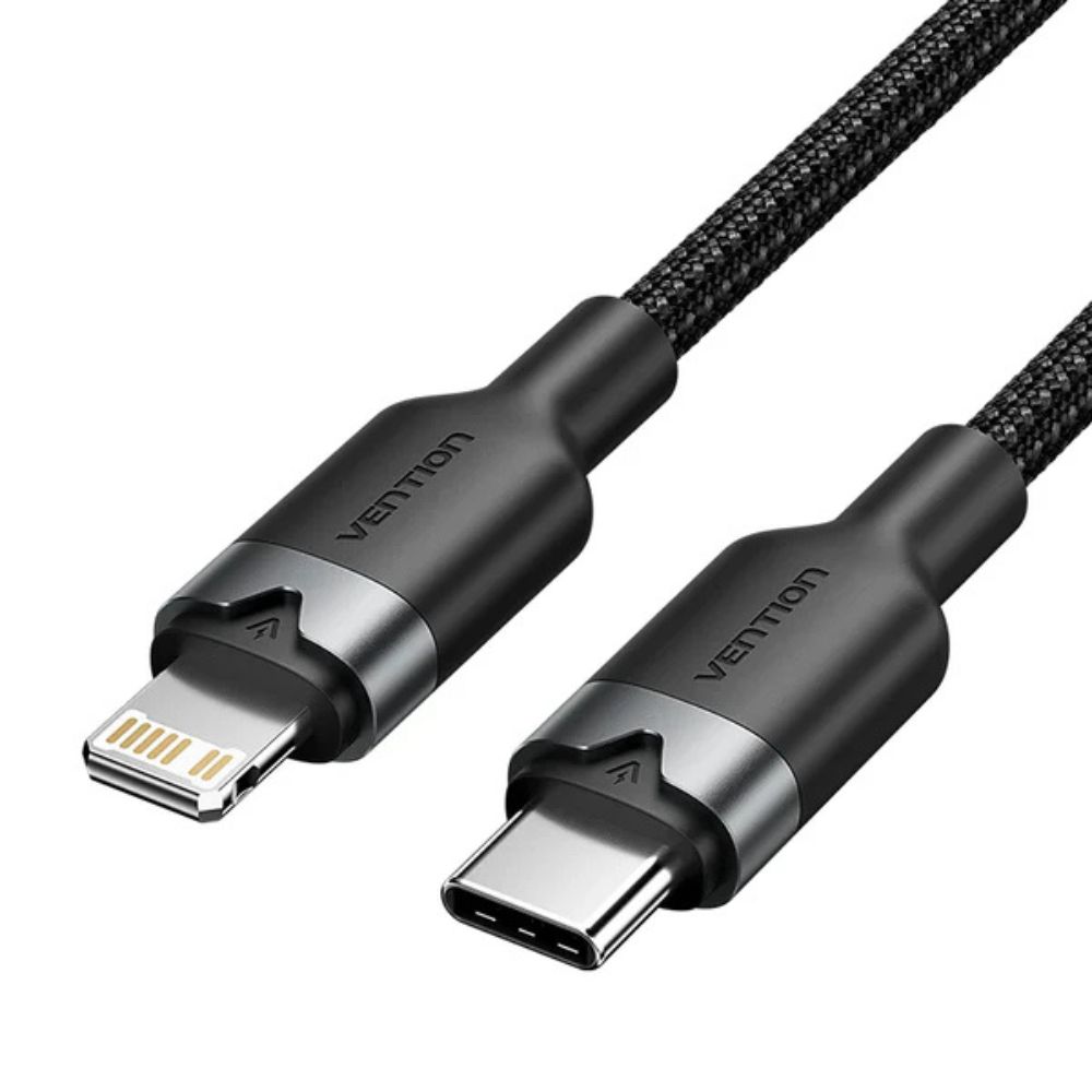 Vention USB 2.0 C Lightning Cable 1.5M Gray Aluminum Alloy Type VEN TACHG