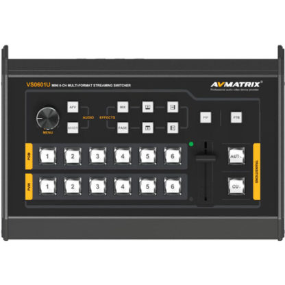 AV MATRIX VS0601U MINI 6 CHANNEL MULTIFORMAT VIDEO SWITCHER