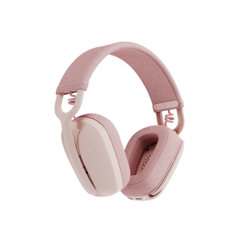 Logitech Zone Vibe 100 Bluetooth Headphones - Rose - 981-001224
