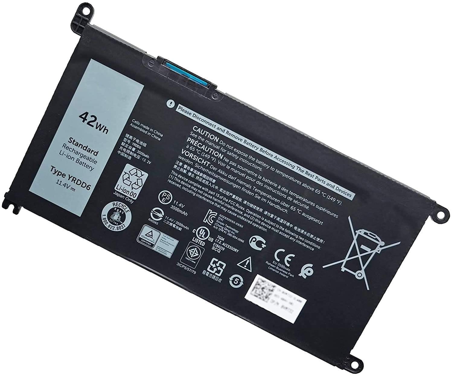 Dell Inspiron 15 3585 Battery 11.4V 42Wh Original Battery