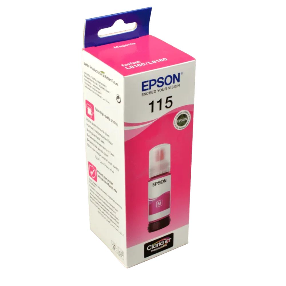 INK CART EPSON 115 Magenta for L8160 and L8180 - 70ml - C13T07D34A