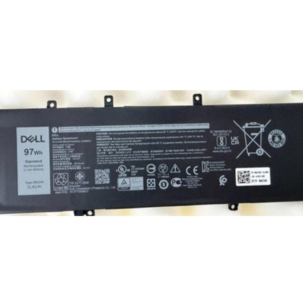 Dell Inspiron 15 7590 7591 P83F P83F001 11.4V 97Wh Original Battery