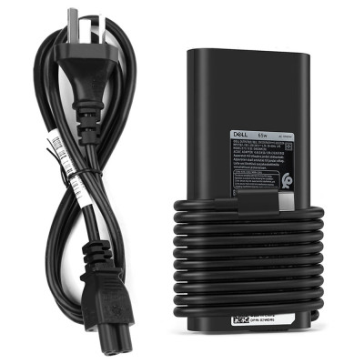 Charger for Dell Pro 14" 2-in-1 P704260 P704265 20V 3.25A 65W USB-C Slim AC Adapter