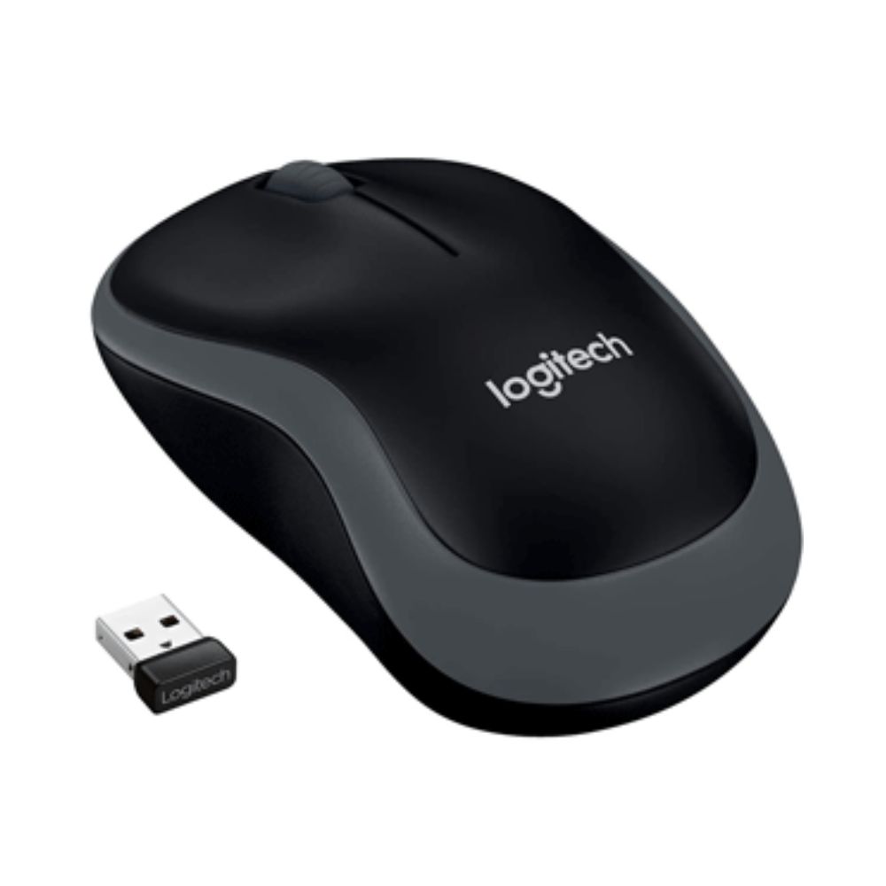 Logitech M185 Wireless Mouse - Swift Grey - 910-002235