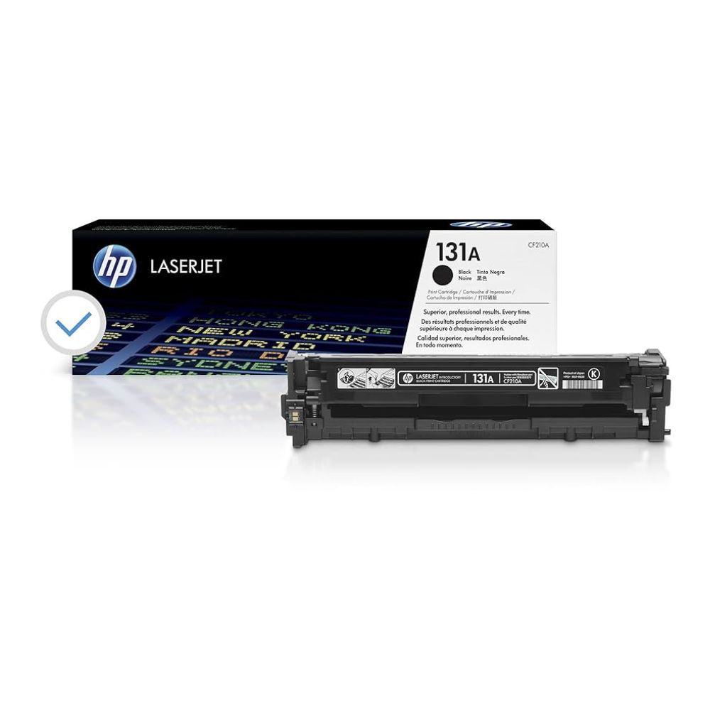 HP 131A Black Original LaserJet Toner Cartridge - CF210A