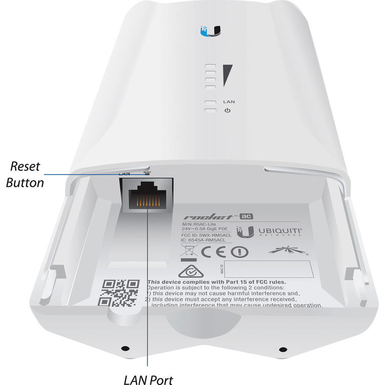 Ubiquiti Rocket ac airMAX ac BaseStation (R5AC-LITE)