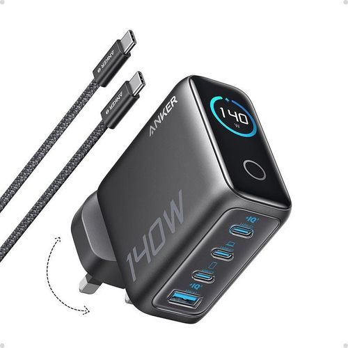 ANKER POWERPORT III 3-PORT 65W POD BLACK