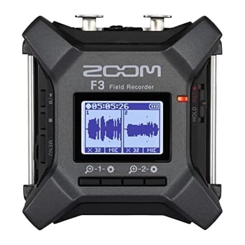 Zoom F3 2-Input / 2-Track Portable Field Recorder