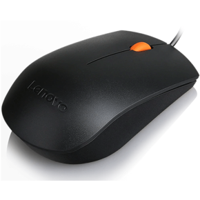 Lenovo 300 Wired USB Mouse Black-GX30M39704