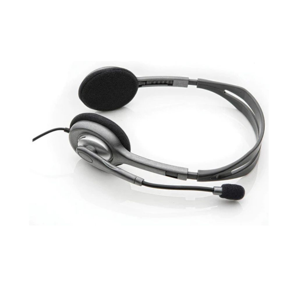 Logitech H111 Stereo Headset Black (3.5mm Jack) - 981-000593