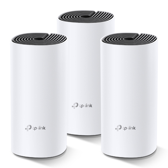 TP-Link Deco M4 AC1200 Whole Home Mesh Wi-Fi System-TL-DECO M4 (3-PACK)
