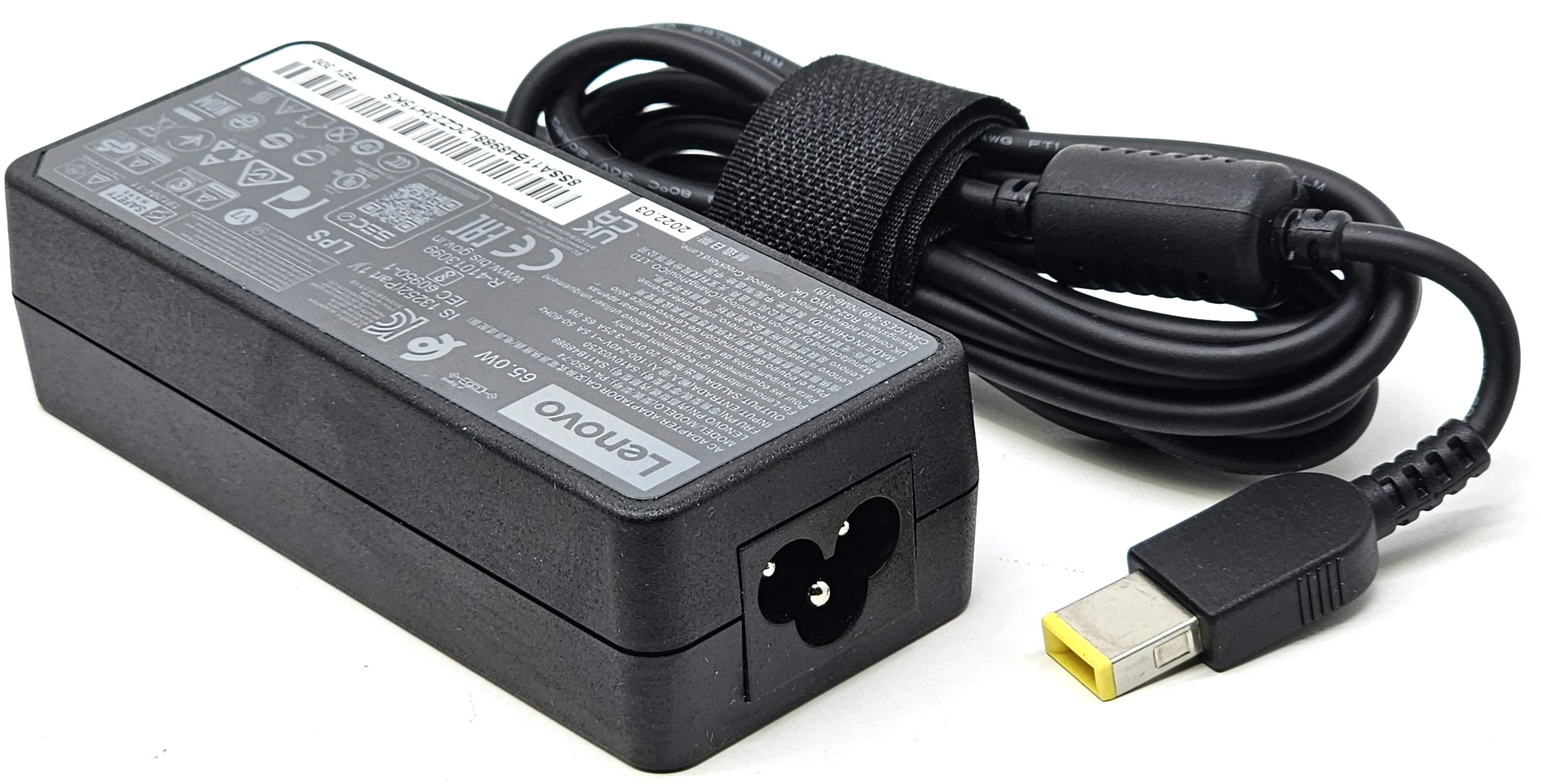 Adapter for Lenovo ThinkCentre M72e 3264-T8U 20V 3.25A 65W