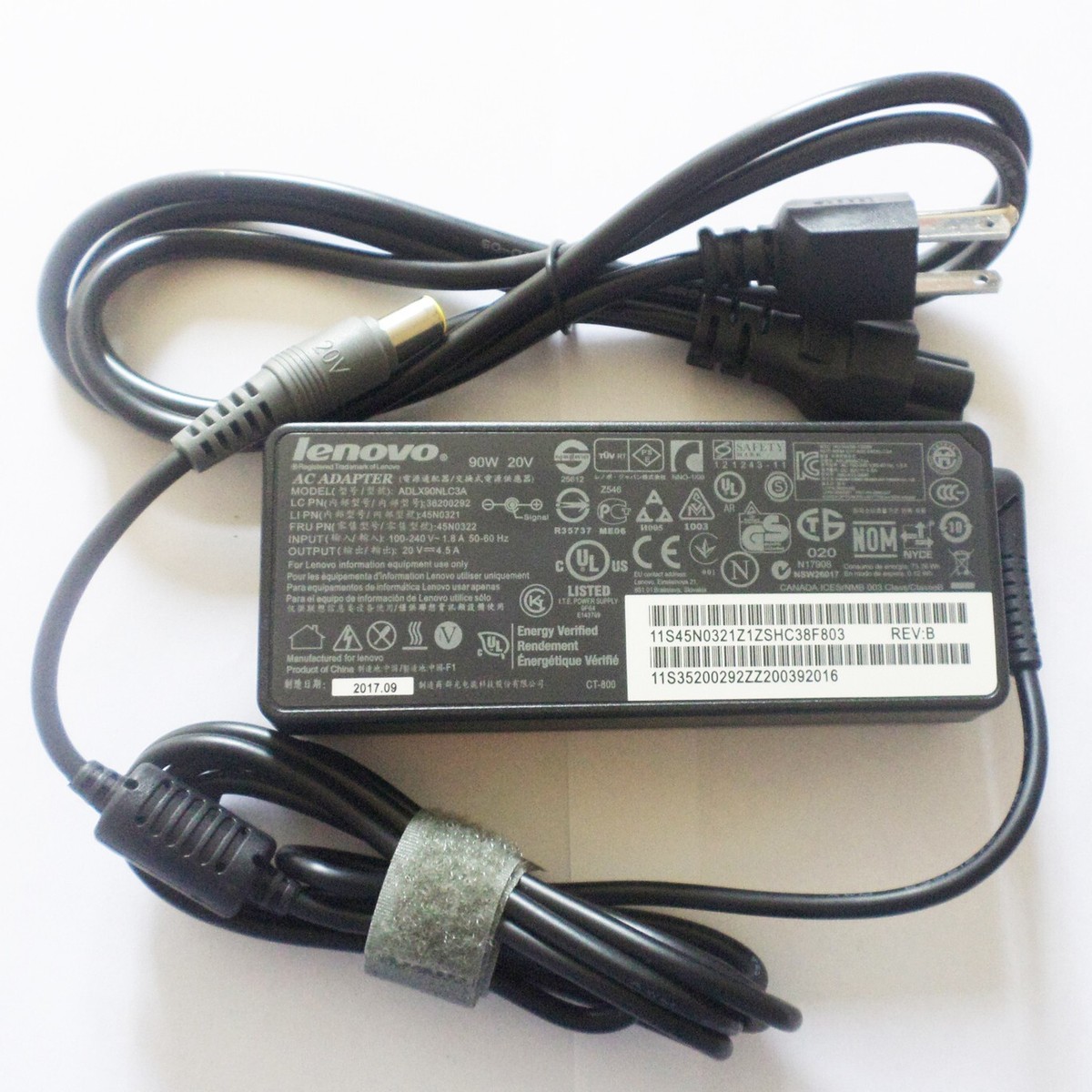 Charger for Lenovo ThinkPad T60p 6469 – 90W 20V 4.5A