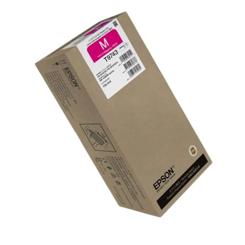 Epson T9743 Magenta XXL Ink Cartridge WF-C869R  - C13T974300