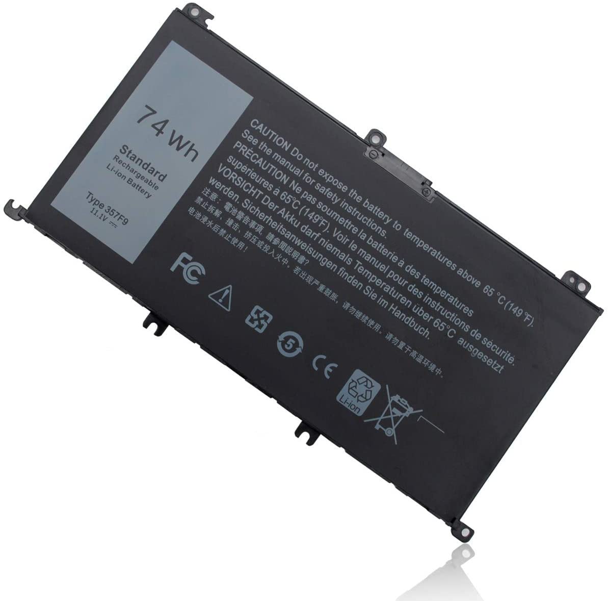Dell Inspiron 15 5577 Gaming 11.1V/11.4V 74Wh Original Battery