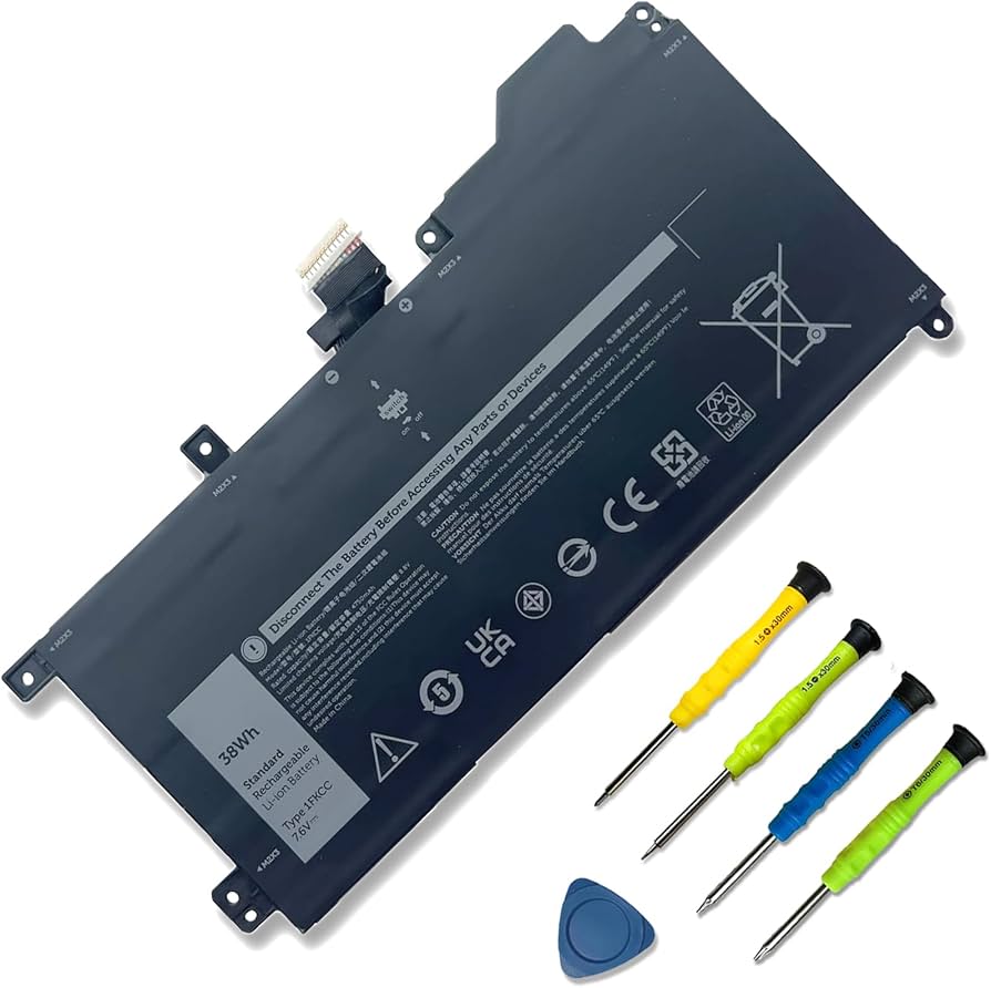 Dell Latitude 7200 2-in-1 T04J T04J001 Battery 8.9V 38Wh Original Battery