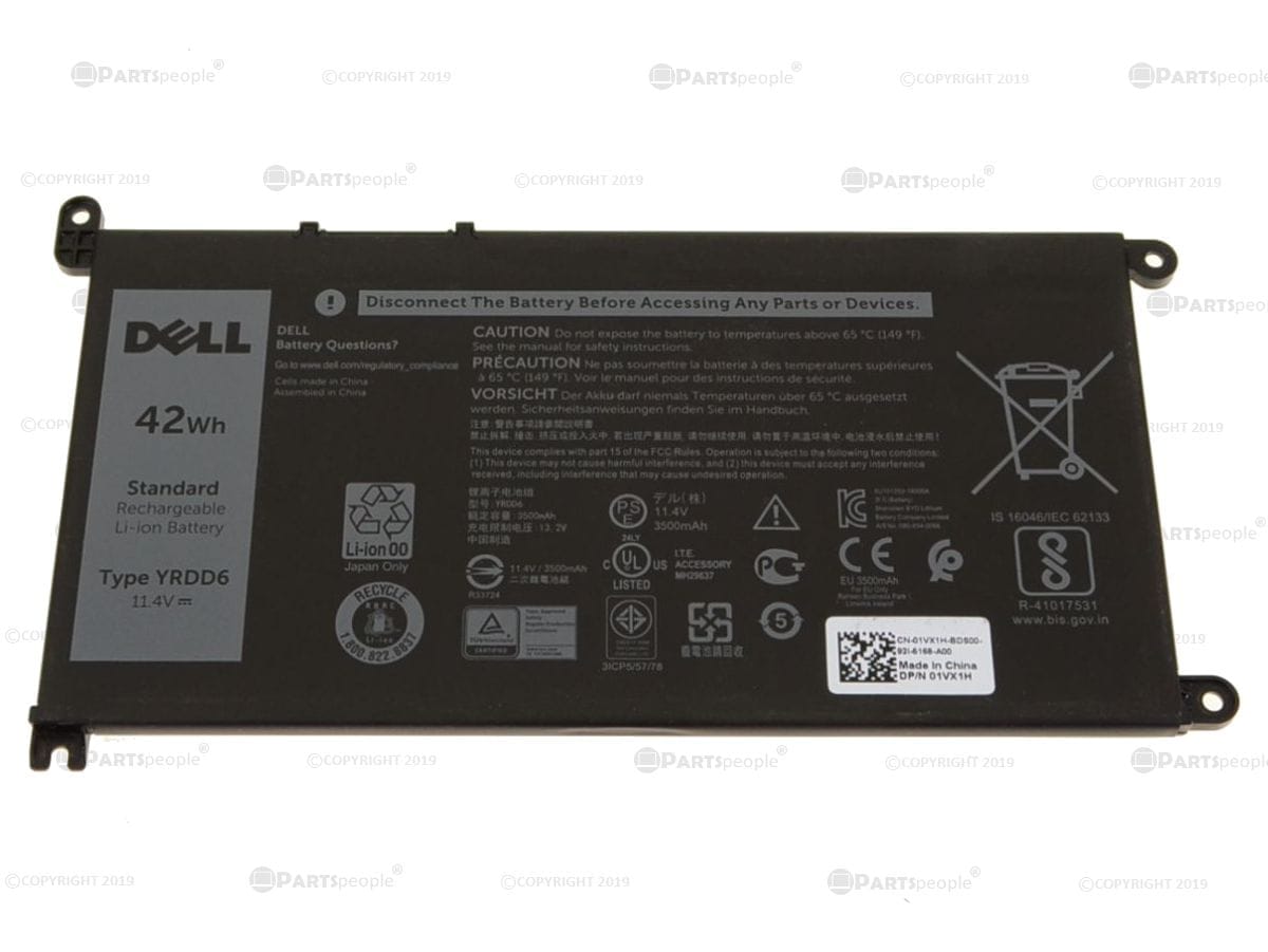 Dell Inspiron 14 3490 3493 Battery 11.4V 42Wh Original Battery