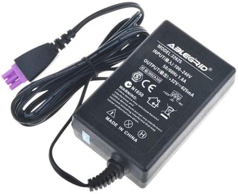 Adapter for HP Photosmart Plus All-in-One B109F 32V 625mAh 20W