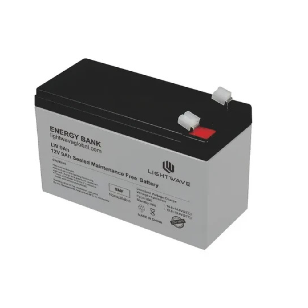 Lightwave LW-9AH 12V 9Ah UPS Battery