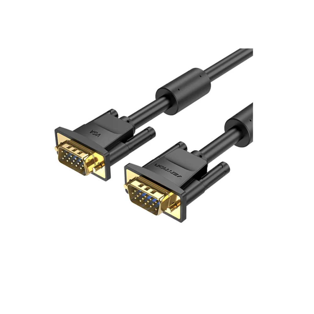 Vention VGA(3+6) Male to Male Cable 15M Black VEN DAEBN